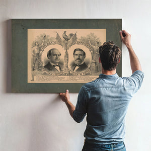 Democratic Candidates William J Bryan John W Kern 198 — Framed Wall Art Room View | Bella Frye