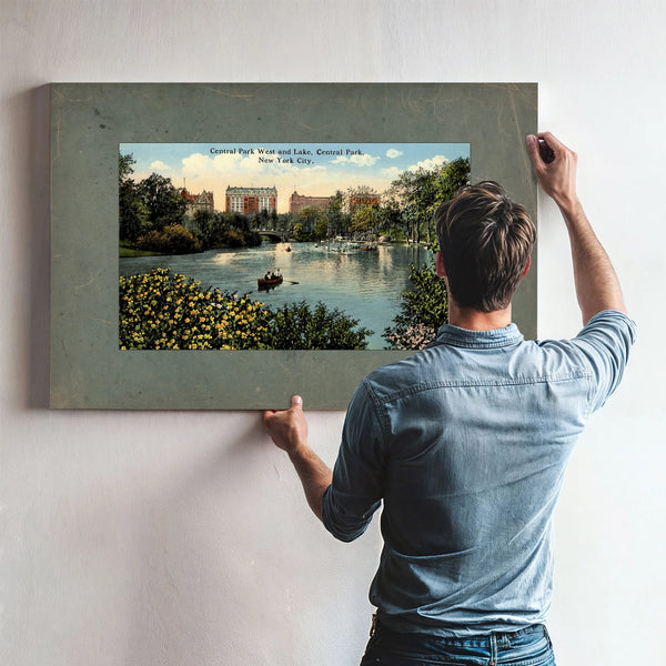 The Gilded Refuge Where Manhattans Elite Escaped to Waters Edge — Framed Wall Art Room View | Bella Frye