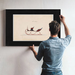 Design for Victoria Sleigh No 3551 — Framed Wall Art Room View | Bella Frye