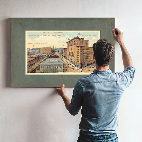 The Imperials Last View Manhattans Forgotten Broadway — Framed Wall Art Room View | Bella Frye