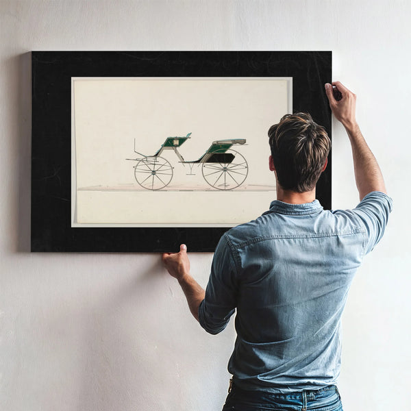Design for Phaeton (unnumbered) — Framed Wall Art Room View | Bella Frye