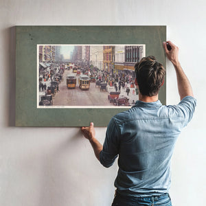 23rd Street — Framed Wall Art Room View | Bella Frye