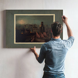 Chicago 1871 1871 — Framed Wall Art Room View | Bella Frye