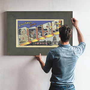 Idaho Boise — Framed Wall Art Room View | Bella Frye