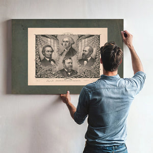 Americas Greatest Patriots 189 — Framed Wall Art Room View | Bella Frye