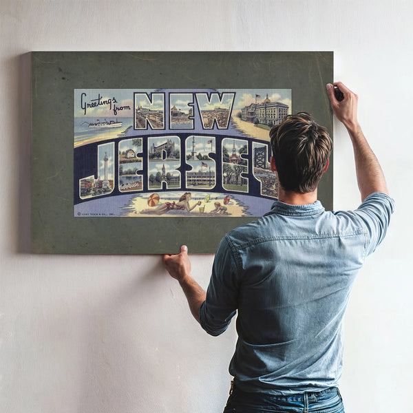 New Jersey — Framed Wall Art Room View | Bella Frye