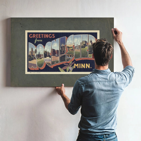 Minnesota Rochester — Framed Wall Art Room View | Bella Frye