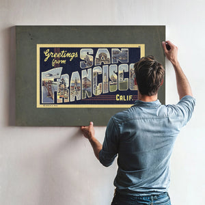 California San Francisco — Framed Wall Art Room View | Bella Frye