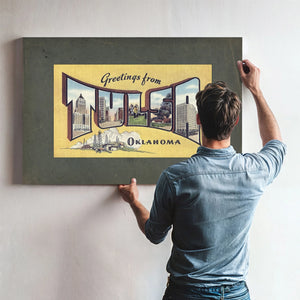 Oklahoma Tulsa — Framed Wall Art Room View | Bella Frye