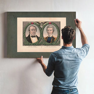 Lewis Cass Democratic Candidate for President 1848 — Framed Wall Art Room View | Bella Frye