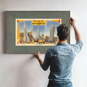 Steel Giants of the Machine Age — Framed Wall Art Room View | Bella Frye