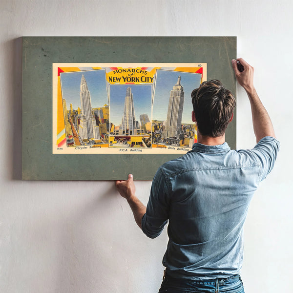 Steel Giants of the Machine Age — Framed Wall Art Room View | Bella Frye