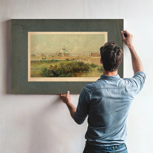 Horticultural Hall Worlds Columbian Exposition 1892 — Framed Wall Art Room View | Bella Frye