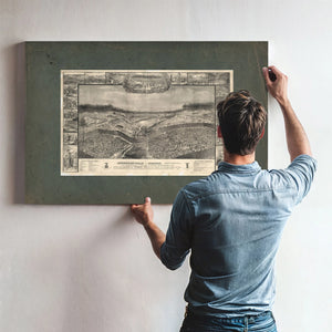 Andersonville Prison Camp Sumter Ga as it Appeared August 1st 1864 When it C — Framed Wall Art Room View | Bella Frye