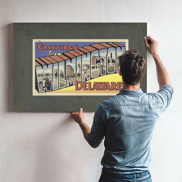 Delaware Wilmington — Framed Wall Art Room View | Bella Frye