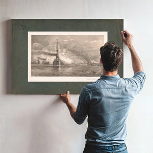 Battle of Manila Bay 1898 — Framed Wall Art Room View | Bella Frye