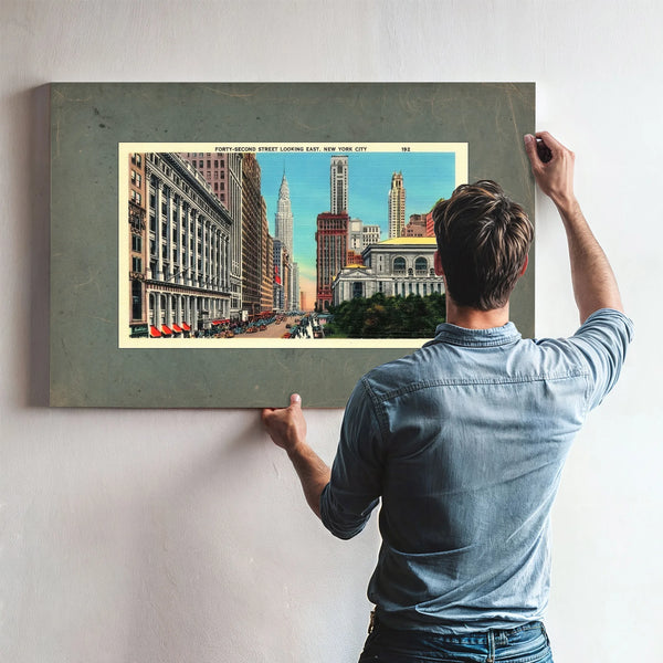 42nd Street — Framed Wall Art Room View | Bella Frye