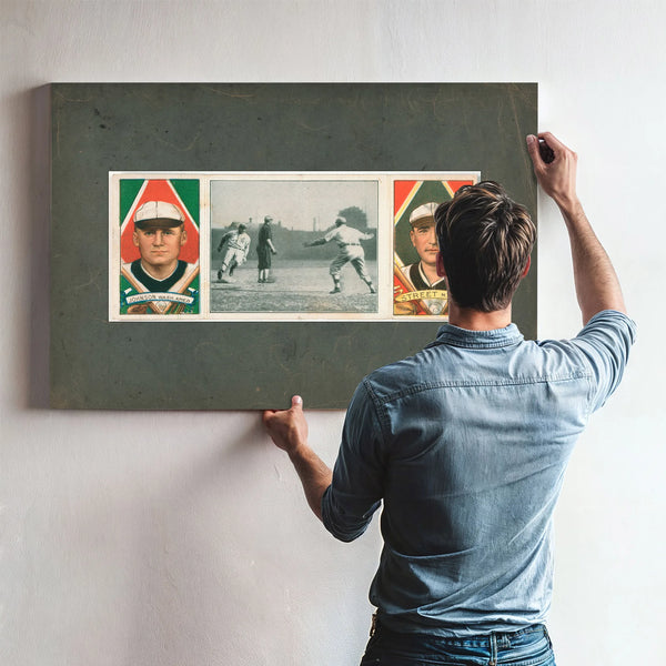 Walter Johnsonchas E Street Washington Nationals New York Highlanders Baseball — Framed Wall Art Room View | Bella Frye