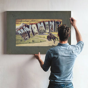 Wyoming — Framed Wall Art Room View | Bella Frye