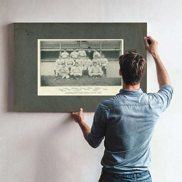 Cleveland Spiders Baseball Team 28b997 — Framed Wall Art Room View | Bella Frye