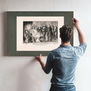 Death of General Zachary Taylor 185 — Framed Wall Art Room View | Bella Frye