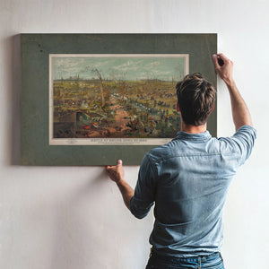 Battle of Shiloh April 6th 1862 1862 — Framed Wall Art Room View | Bella Frye