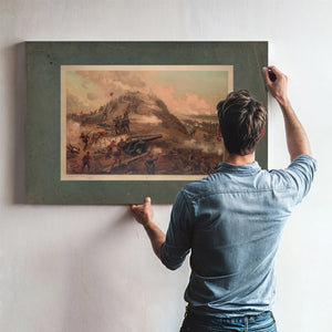 Capture of Fort Fisher 1887 — Framed Wall Art Room View | Bella Frye