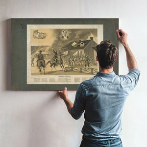Barbara Frietchie 1896 — Framed Wall Art Room View | Bella Frye