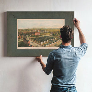Douglas Stanton Hospitals Washingtondc 1864 — Framed Wall Art Room View | Bella Frye
