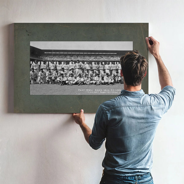 Negro League All Star Game 351e5 2 — Framed Wall Art Room View | Bella Frye