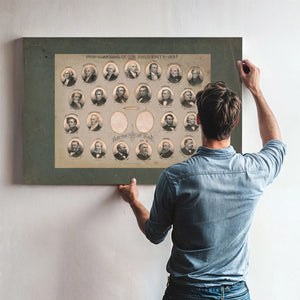 1789 1897 Guardians of Our Prosperity 1896 — Framed Wall Art Room View | Bella Frye