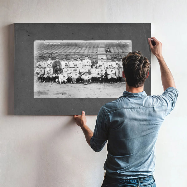 Philadelphia Nl World Series Team Baseball — Framed Wall Art Room View | Bella Frye
