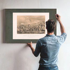 Battle of Williamsburgh 1862 — Framed Wall Art Room View | Bella Frye
