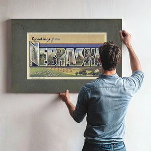 Nebraska — Framed Wall Art Room View | Bella Frye