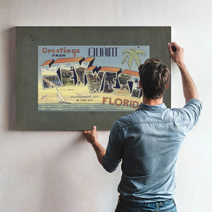 Florida Key West — Framed Wall Art Room View | Bella Frye