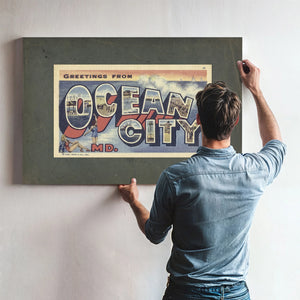 Maryland Ocean City — Framed Wall Art Room View | Bella Frye