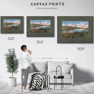 Crown Point And Vista House Columbia River Highway Oregon — vintage wall art by Bella Frye