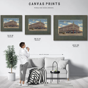 Francis Motor Car Company Ford Sales And Services Since 1914 — vintage wall art by Bella Frye