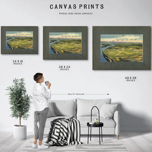 Portland Columbia Airport Portland Oregon — vintage wall art by Bella Frye