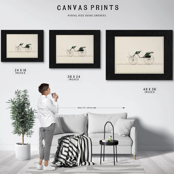 Design for Phaeton (unnumbered) — Framed Wall Art Room View | Bella Frye