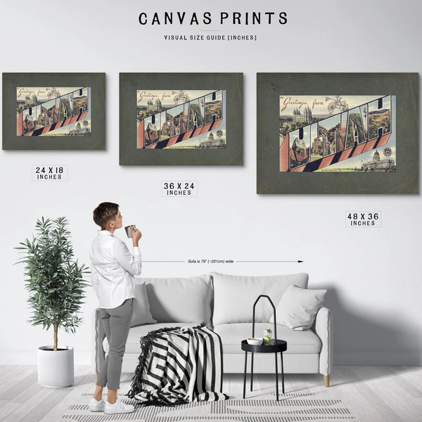 Utah — Framed Wall Art Room View | Bella Frye