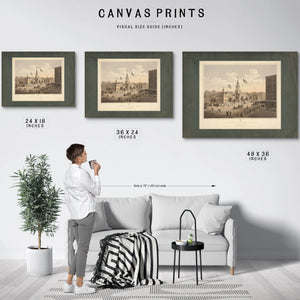 Independence Hall Philadelphia 1876 1894 — Framed Wall Art Room View | Bella Frye