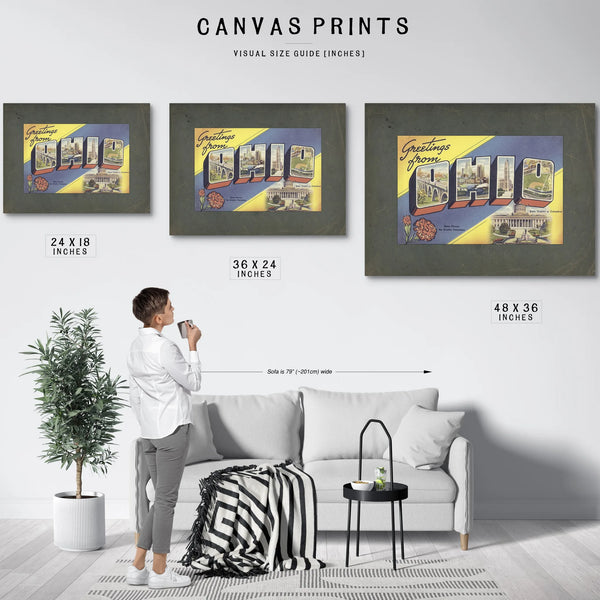 Ohio — Framed Wall Art Room View | Bella Frye