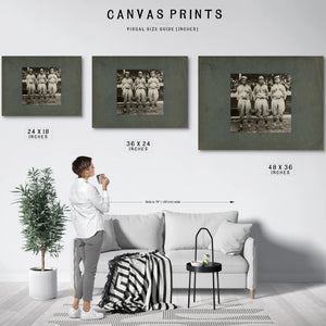 Boston Red Sox Golden Outfield — Framed Wall Art Room View | Bella Frye