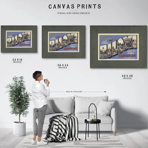 Mississippi Biloxi — Framed Wall Art Room View | Bella Frye