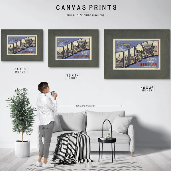 Mississippi Biloxi — Framed Wall Art Room View | Bella Frye