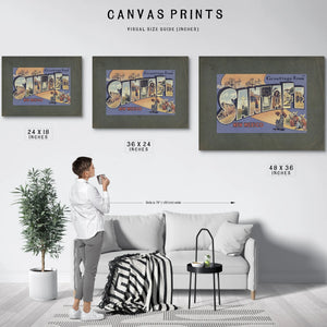 New Mexico Santa Fe — Framed Wall Art Room View | Bella Frye