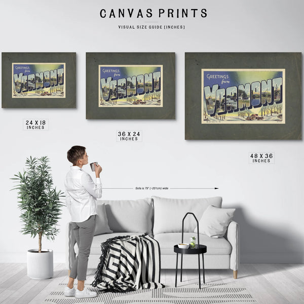 Vermont — Framed Wall Art Room View | Bella Frye