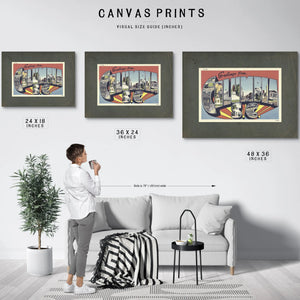 South Carolina Columbia — Framed Wall Art Room View | Bella Frye
