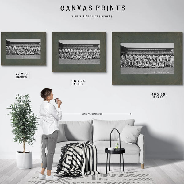 Negro League All Star Game 351e5 2 — Framed Wall Art Room View | Bella Frye
